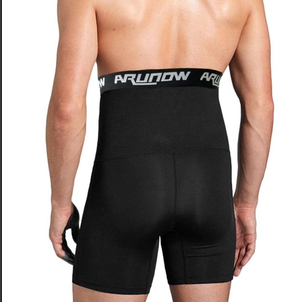 Black Stretch Undershirt For Versatile Comfort - image 4